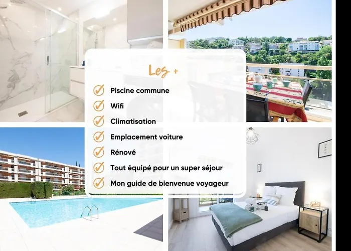 Lejlighed 4 Etoiles, Piscine, Parking, Wifi *